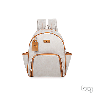 Hug Mochila Maternidade Mimosa Bege