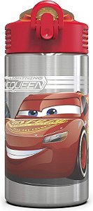 Garrafinha Térmica Cars 3 Zak Designs Disney 150ml Sem BPA