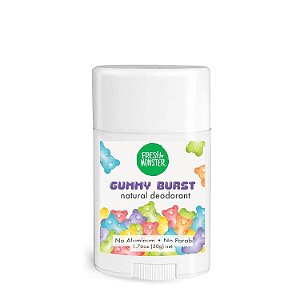 Desodorante Natural Sem Alumínio para Crianças Hipoalergênico, Gummy Burst 50g