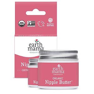 Earth Mama Pomada Orgânica 15g Sem Lanolina