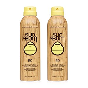 Protetor Solar Sun Bum Original SPF 50 2 Spray Vegano 170g