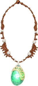 Colar Moana Light Up Magical Seashell Coração de Te Fiti Original Disney Store Importado  +3