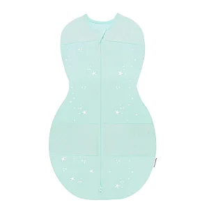Happiest Baby Sleepea Swaddle Algodão Orgânico - Verde Estrela