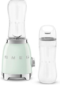 SMEG Liquidificador Verde Portátil Retrô 120V - 2 Copos 600ml  Original 300W