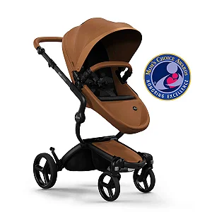 Carrinho de Bebê Mima Xari Max - Caramelo / Preto