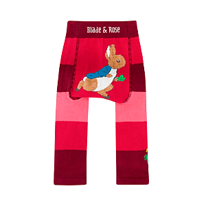 Calça Legging Infantil Peter Rabbit Rosa Blade And Rose 6-12 meses