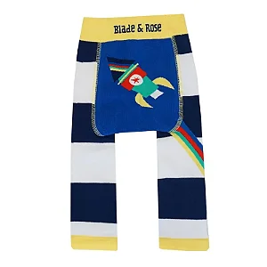 Calça Legging Infantil Espaço Blade and Rose 6-12 meses