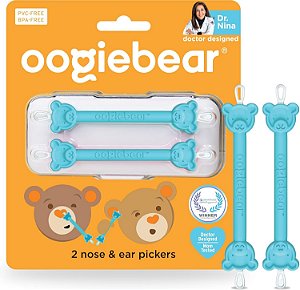 Oogiebear Limpador de Nariz e Removedor de Cera de Ouvido para Bebês