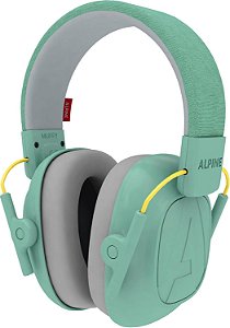 Fone de Ouvido Alpine Muffy Kids - Proteção Auditiva, Cancelamento de Ruído - Certificado CE e ANSI - Ajustável para idades de 3 a 16 anos
