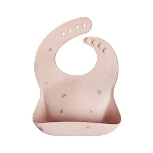 Babador de Bebê Mushie Silicone - Daisy