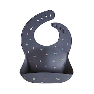 Babador de Bebê Mushie Silicone - Planets