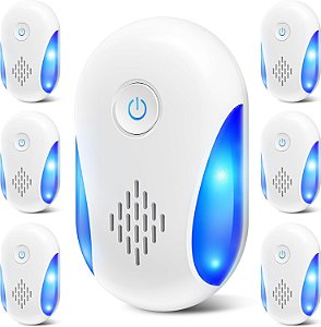 Repelente Ultrassônico de Insetos e Pragas, Repelente Eletrônico, 1 unidade, Asukin