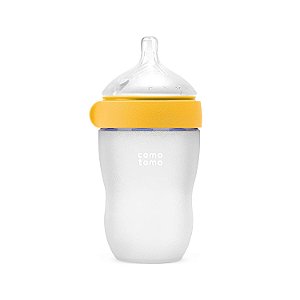 Mamadeira Comotomo Ger. 2 250ml Amarela +3 meses