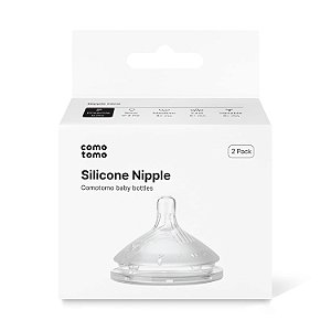 Bico Comotomo Ger. 2, +6 meses Fluxo Variável, Pacote com 2