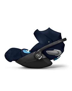 Bebê Conforto CYBEX Cloud T Comfort Extend com SensorSafe Rebellious Luxury Denim Blue - Com Base Isofix