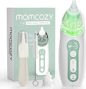 Aspirador Nasal Momcozy 3 em 1 com Luz e Canções