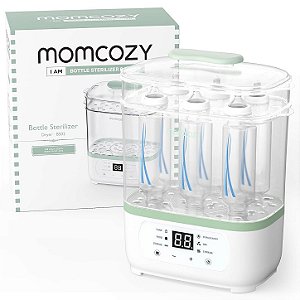 Esterilizador e Secador de Mamadeiras Momcozy 8 em 1 Elétrico