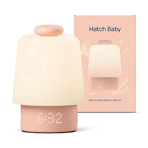 Hatch Baby Sound Machine & Night Light Routine Builder Ruido Branco, Luz noturna, Peach