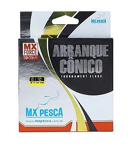 Arranque Cônico Progressivo Mx Pesca - Vermelho