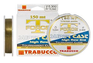 Linha Monofilamento Trabucco T Force Super Cast High 0.20mm - Verde