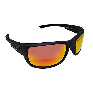 Óculos de Sol Polarizado Dark Vision - Sport - Lente Vermelho Espelhado - Armação Floating