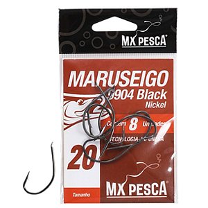 Anzol Mx Pesca Maruseigo 9904 Black Nickel