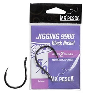 Anzol Mx Pesca Jigging 9985 Black Nickel