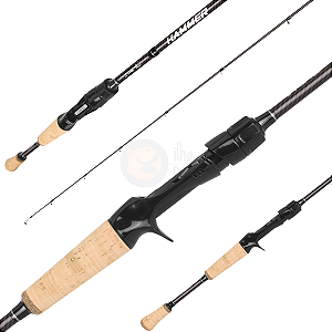 Vara Saint Plus Hammer 581 (1,73m) 8-20lb 1 parte - Carretilha