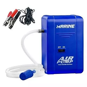 Oxigenador Marine Sports Air Pump 12V - Azul