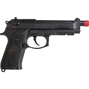 Pistola Airsoft Rossi M92 Green Gás Blowback - 6mm