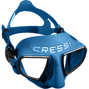 Máscara de Mergulho Cressi Atom - Azul Nery
