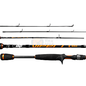 Vara Albatroz Fishing Viper I 5'6 (1,68m) 8-17lb - 1 parte - Carretilha