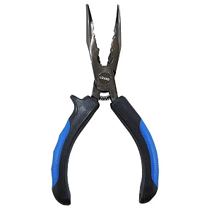Alicate Lizard Multifunção Carbono 6'' (16cm) Bico Curvo