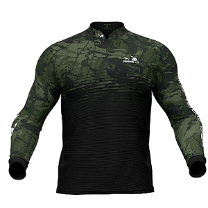 Camisa Presa Viva Dryflex Manga Longa - Camuflado 11