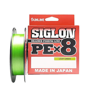 Linha Sunline Siglon PE x8 - 150m - Light Green