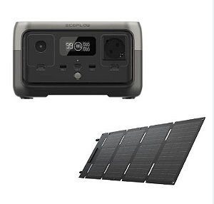 RIVER 2 + PAINEL SOLAR DE 60w
