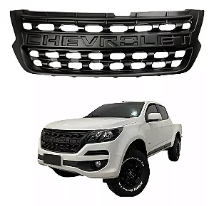 Grade Frontal Chevrolet S10 (2017 a 2020) – Estilo Colorado Midnight | Encaixe Perfeito