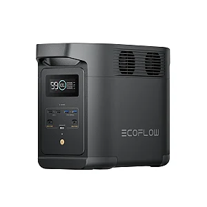Estação de Energia Portátil EcoFlow E980 – 650W / 980Wh | X-Boost, 12 Saídas e Entrada Solar