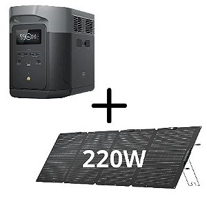 EcoFlow DELTA 2 Max + Placa solar 200w