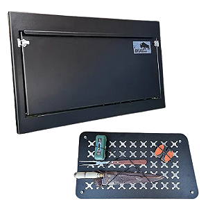 Combo Porta Objetos + Grade Lateral Troller 2015 -2021 com Ventosas