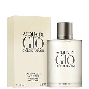 Perfume Acqua Di Gio Masculino Eau De Toilette Giorgio Armani 100ml