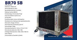 Climatizador Evaporativo Climabrisa BR 70 SB