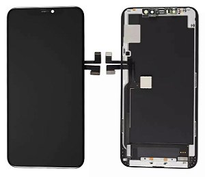 FRONTAL TELA DISPLAY IPHONE 11 PRO 1 LINHA OLED (NAO ACEITA TRANSPLANTE)