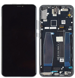 FRONTAL TELA DISPLAY LCD ASUS ZENFONE 5 (ZE620KL) / ZENFONE 5Z (ZS620KL) COM ARO