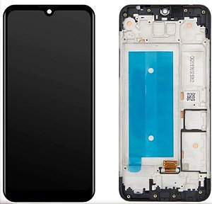 FRONTAL TELA DISPLAY LCD LG K40S (X430) COM ARO 1 LINHA