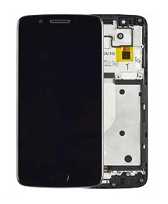 FRONTAL TELA DISPLAY MOTOROLA MOTO G5 (XT1672) COM ARO ORIGINAL NACIONAL