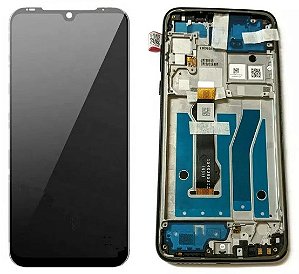 FRONTAL TELA DISPLAY MOTOROLA MOTO G8 PLUS COM ARO 1 LINHA