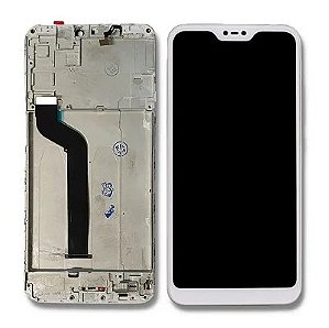 FRONTAL TELA DISPLAY LCD XIAOMI MI A2 LITE COM ARO 1 LINHA