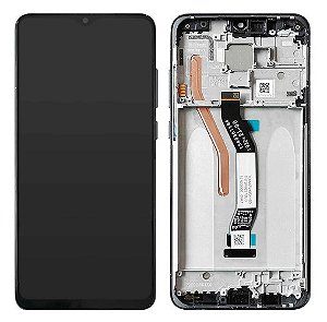 Frontal Tela Display Xiaomi Note 8 Pro Com Aro 1 Linha