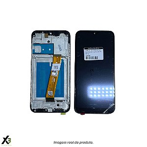 Frontal Tela Display Samsung A01 (A015) Com Aro 1 Linha
